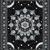Stylish Geometric Tasseled Decor(Black)
