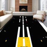 Aviation Inspired Colorful Play Mat(Black)