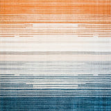 Boho Style Area Sunset Hues(Orange)