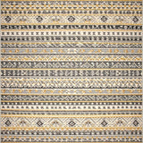 Vibrant Geometric Earth Tone Arrangement(Gray)