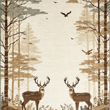 Chic Minimalist Animal Silhouette(Beige)