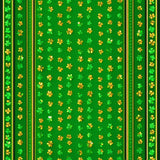 Rustic Green Trellis Motif(Green)