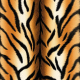 Luxury Tiger Skin Meditation Space Area(Brown)