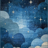 Charming Whimsical Cosmic Design(Blue)