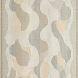 Artisan Crafted Wavy Jute Elegance(Beige)