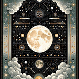 Warm Sun Motif Creation(Black)