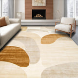 Abstract Arch Area Adhesive Non Skid Modern Pair(Beige)