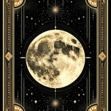 Artful Distressed Medallion Style(Gold)
