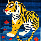 Artful Multicolor Ethnic(Blue)