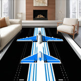 Vibrant Multicolored Jet Design(Blue)