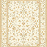 Chic Floral Area With Non Slip Backing for Stylish Home Decor(Beige)