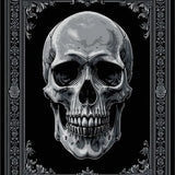 Eerie Monochrome Patterned Decor(Gray)