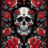 Elegant Red and Black Motif(Red)