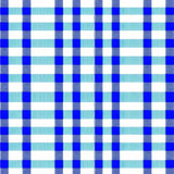Minimalist Blue Tartan Style(Blue)