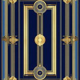 Contemporary Abstract Gold(Blue)