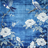 Vibrant Springtime Garden Design(Blue)