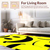 Eclectic Cheerful Face Design Element(Yellow)