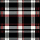 Chic Rustic Plaid Arrangement(Black)