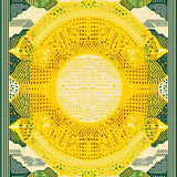 Trendy Colorful Contemporary Geometry(Yellow)