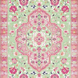 Elegant Beige Garden Motif(Green)
