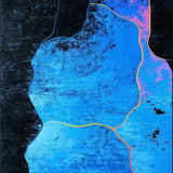 Marbled Texture Coastal Elegance(Blue)