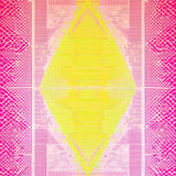 Trendy Youthful Diamond Texture(Pink)