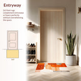 Earthy Tones Abstract Harmony(Orange)