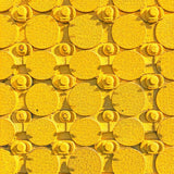 Contemporary Yellow Geometric Area(Yellow)