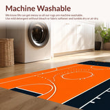Dynamic Basketball Graphic Artistry(Orange)