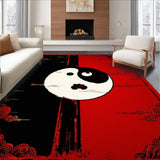 Elegant Monochrome Symbolic Design(Red)