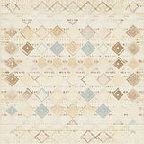 Marbella Collection Area Contemporary Woven Diamond(Beige)