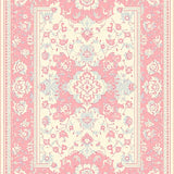 Vibrant Shagged Eclectic Style(Pink)