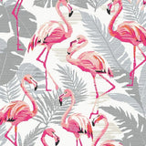 Modern Exotic Nature Print(Pink)