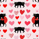 Rustic Chic Cat Lover Accent(Pink)