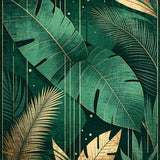 Tropical Ethnic Jungle Aesthetic(Green)