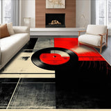 Vibrant Abstract Vinyl Aesthetic(Red)
