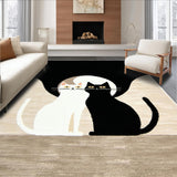 Charming Minimalist Cat Design(Black)