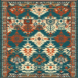 Geometric Ethnic Circle Aesthetic(Red)