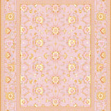 Stylish Vibrant Geometric Floral Elements(Pink)