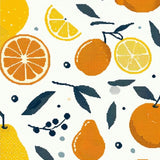 Fun Fruity Scandinavian Chic Style(Yellow)