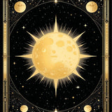 Starry Night Gold Accents Design(Gold)