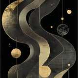 Modern Artistic Textured Finish(Gold)