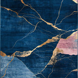 Artistic Abstract Marble Fusion(Blue)