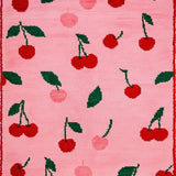 Charming Cartoon Cherry Illustration(Pink)