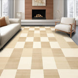 Elegant Creamy Geometric Texture(Beige)