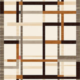 Modern Geometric Area Neutral Low Pile(Beige)