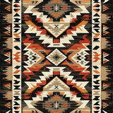 Stylish Geometric Rustic Charm(Beige)