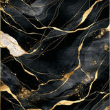 Stylish Marble Gold Composition(Black)