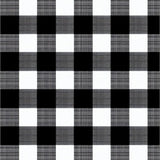 Cozy Earthy Tones Checkered Design(Black)