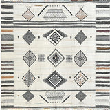 Minimalist Tribal Kitchen Floor Mat(Black)